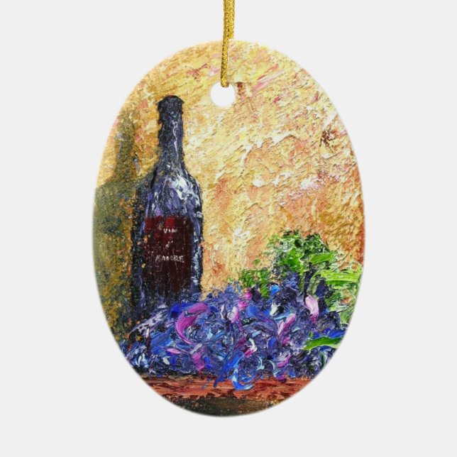 Vin d'Amore Keramik Ornament (Vorne)