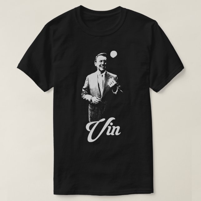 Vin Scully Die Stimme von LA T-Shirt (Design vorne)