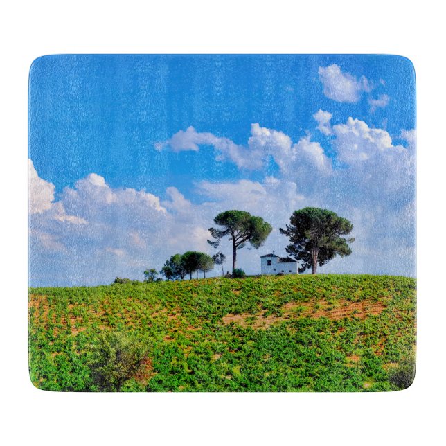 Viña de Los Pinos Schneidebrett (Vorderseite)