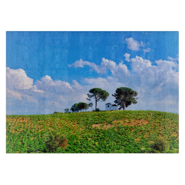 Viña de Los Pinos Schneidebrett (Vorderseite)