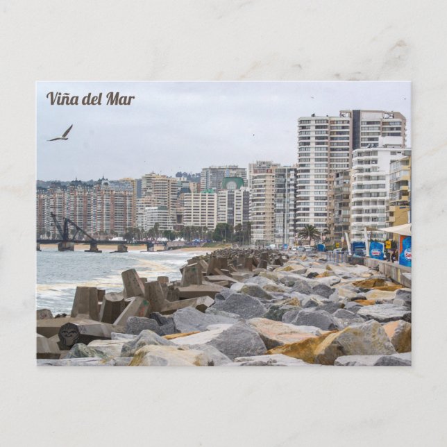 Viña del Mar, Chile Postkarte (Vorderseite)
