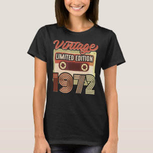 Vinage 1972 mit Kassettenband T-Shirt