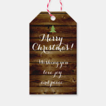Vinage Country Wood Frohe Weihnachten Personalisie