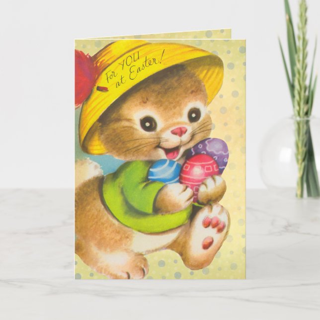 Vinage Oaster Karten für Kinder (Vorderseite)