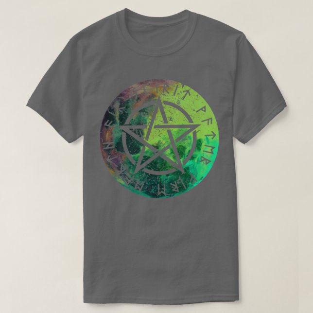 Vinage viking age art and merch 18 T-Shirt (Design vorne)