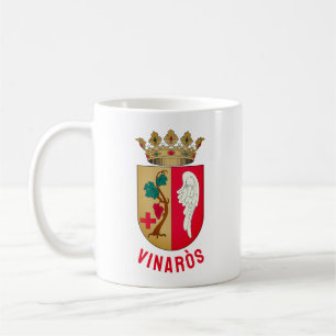 Vinaròs Wappen - Gemeinde Valenciana Kaffeetasse