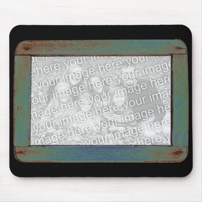 Vinatge Frame - Fügen Sie Ihr Bild Mousepad hinzu (Vorne)