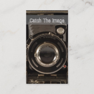 Vinatge Kamera-Visitenkarte-Fotografie Visitenkarte