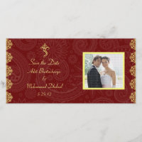 Vinayaka Wedding Speichern Sie die Datumskarten