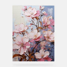 Vinca - Impasto Floral Acrylschild