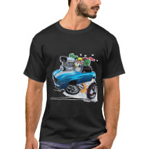 Vince Crain High Octane Art, 1969 Camaro T - Shirt