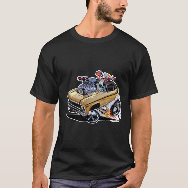 Vince Crain SUPER NOVA 1970 gold DEUCE SS T-Shirt (Vorderseite)