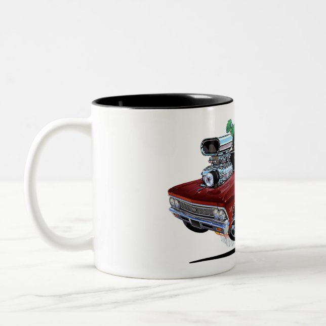 Vince Crains 1966 Chevelle Super Sport Zweifarbige Tasse (Links)