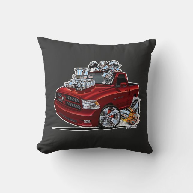 Vince Crains Ram 1500 Lieferwagen LKW Kissen (Vorderseite)