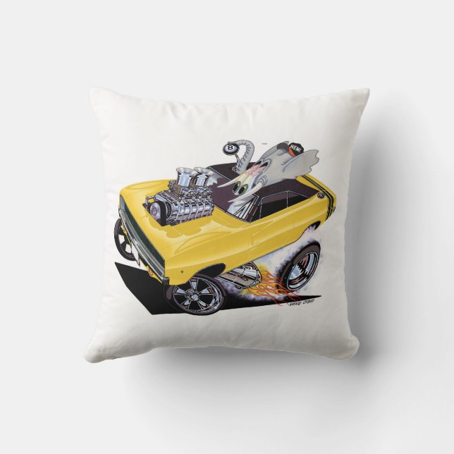 Vince Crains VOLL CHARGE 1968 Ladegerät Kissen (Rückseite)