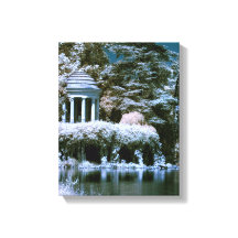 Vincennes Park Paris Frankreich Stretched Canvas P
