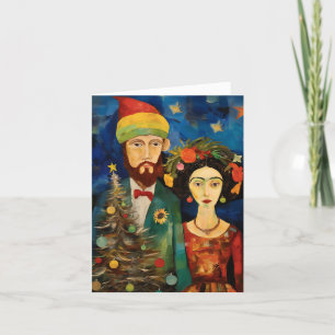 Vincent and Frida Holiday Wwünschcard Feiertagskarte