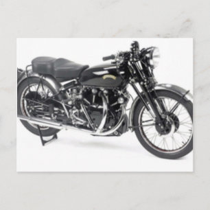 VINCENT BLACK SHADOW POSTKARTE