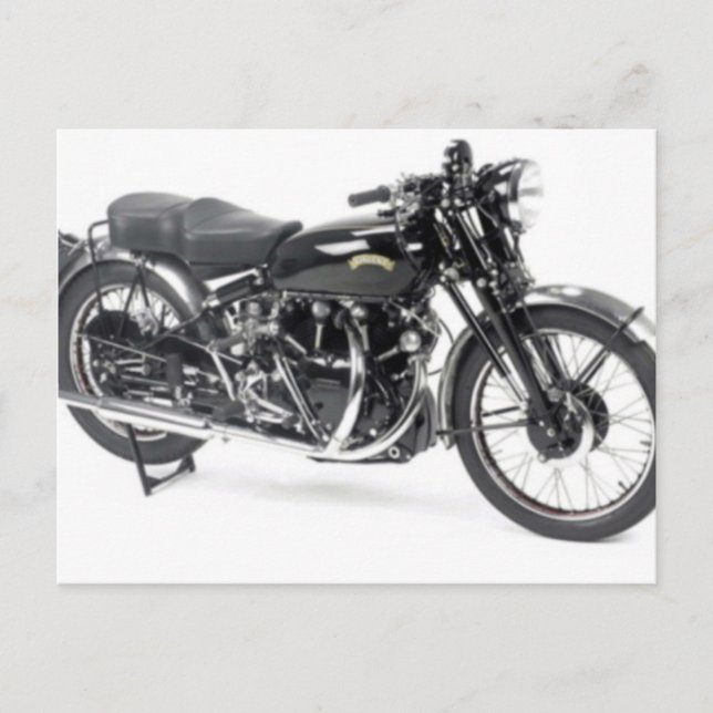 VINCENT BLACK SHADOW POSTKARTE (Vorderseite)