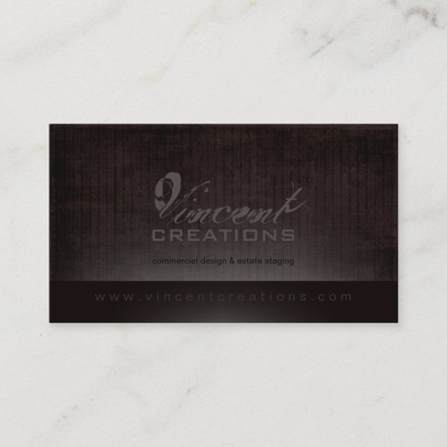 Vincent Business Cards Visitenkarte (Vorderseite)