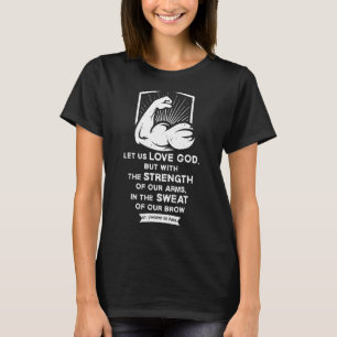 Vincent de Paul Arm Day Gym katholische Saint Quot T-Shirt