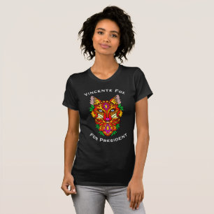"Vincent Fox for President" & Colorful Fox T-Shirt