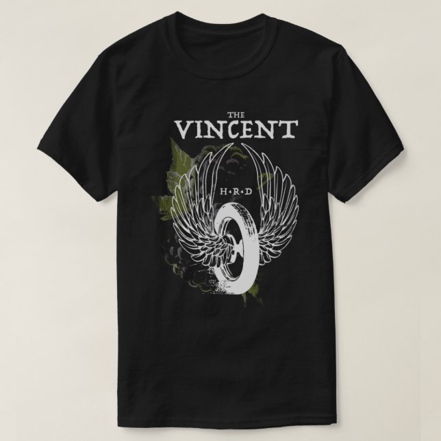 Vincent für Motorräder T-Shirt (Design vorne)