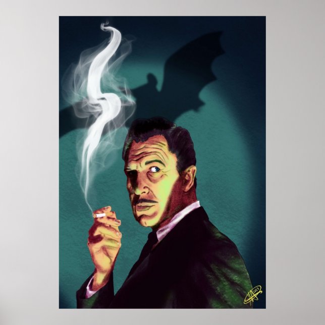 Vincent Price Poster (Vorne)