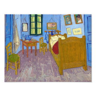 Vincent Schlafzimmer in Arles Van Gogh Fotodruck