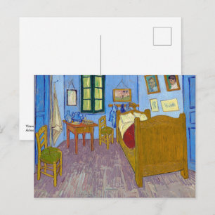 Vincent Schlafzimmer in Arles Van Gogh Postkarte