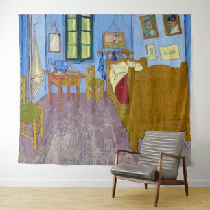 Vincent Schlafzimmer in Arles   Van Gogh   Wandteppich