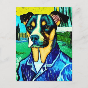 Vincent Van Dog Postkarte