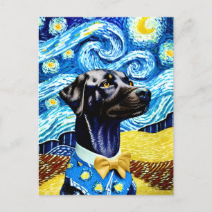 Vincent Van Dog Postkarte
