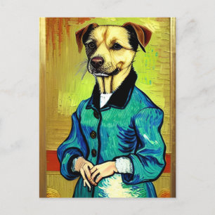 Vincent Van Dog Postkarte