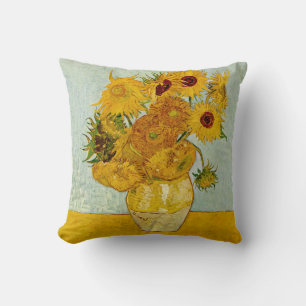 Vincent Van Gogh 12 Sonnenblumen Impressionist Kissen