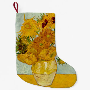 Vincent Van Gogh 12 Sonnenblumen Impressionist Kleiner Weihnachtsstrumpf