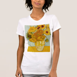 Vincent Van Gogh 12 Sonnenblumen Impressionist T-Shirt