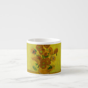 Vincent Van Gogh 15 Sonnenblumen Gemälde Espressotasse