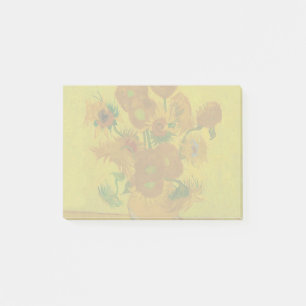 Vincent Van Gogh 15 Sonnenblumen Gemälde Post-it Klebezettel
