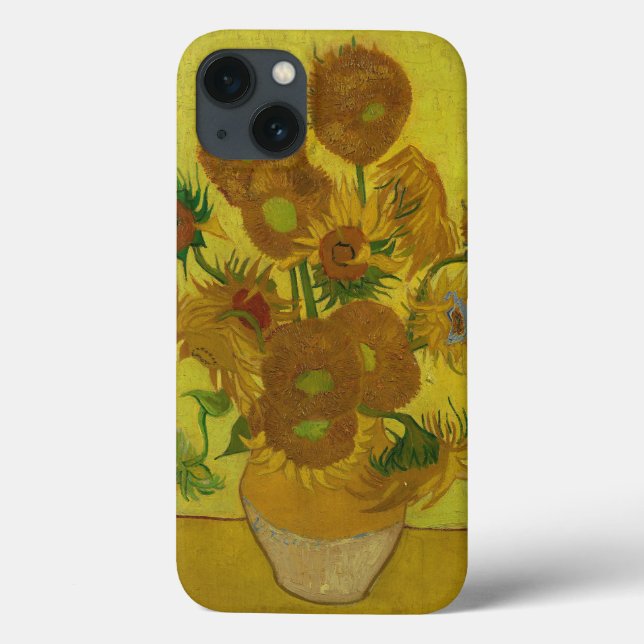 Vincent Van Gogh 15 Sonnenblumen Malerei Case-Mate iPhone Hülle (Rückseite)