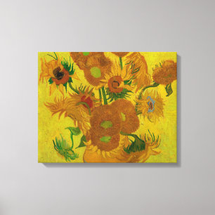 Vincent Van Gogh 15 Sonnenblumen Malerei Leinwanddruck