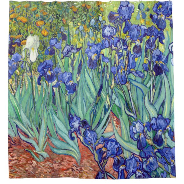 Vincent van Gogh 1898 Iris Duschvorhang (Vorderseite)
