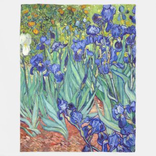 Vincent Van Gogh 1898 Schwertlilien Fleecedecke