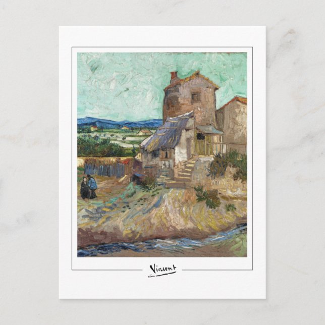 Vincent Van Gogh #1 - Fine Art Postkarte (Vorderseite)