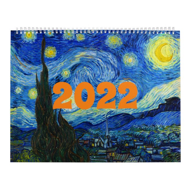 Vincent Van Gogh 2022 Kalender (Titelbild)