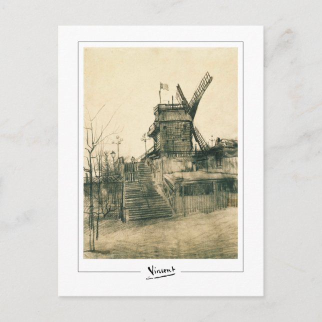 Vincent Van Gogh #9-2 - Kunst Postkarte (Vorderseite)