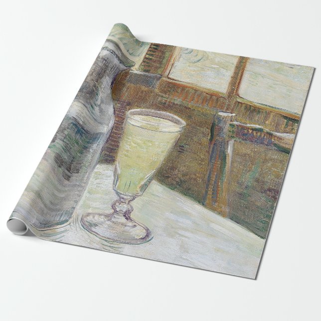 Vincent van Gogh Absinthe Berühmtes Gemälde Geschenkpapier (Ungerollt)