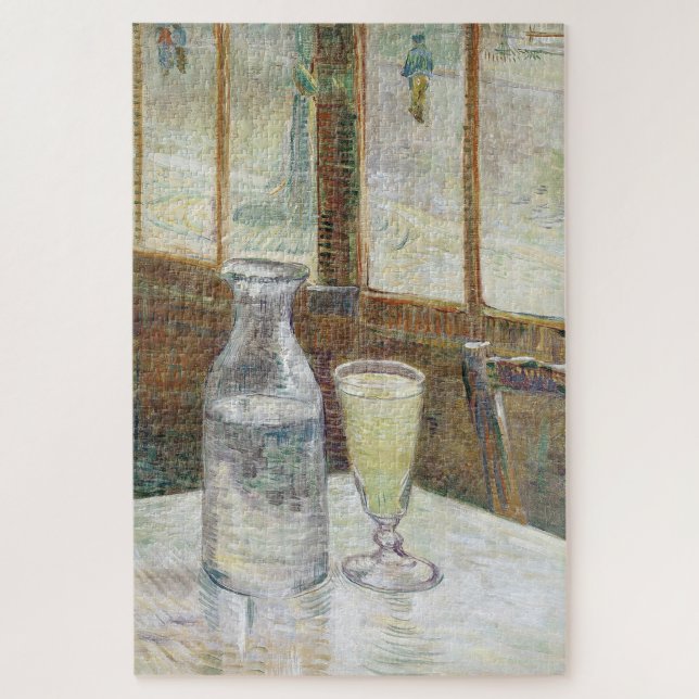 Vincent van Gogh Absinthe Berühmtes Gemälde Puzzle (Vertikal)