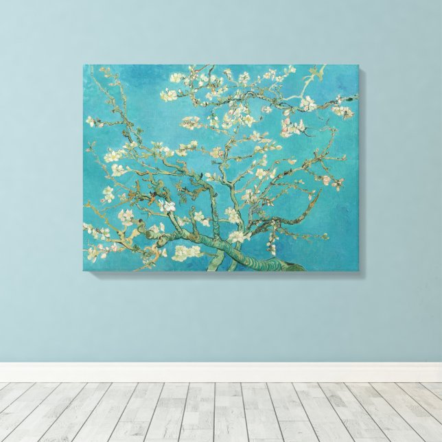 Vincent Van Gogh, Almond Blossom, Amandelbloesem Leinwanddruck (Insitu (Holzboden))