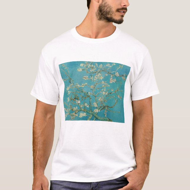 Vincent Van Gogh, Almond Blossom, Amandelbloesem T-Shirt (Vorderseite)